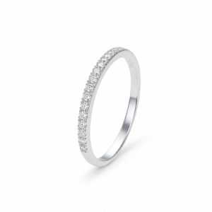 Anillo 1/2 sin fin plata 925